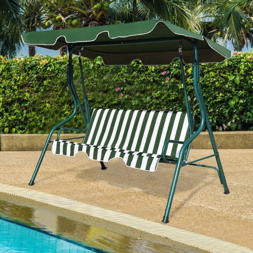 Dondolo 3 Posti Molti Cm 170X110X153H Verde