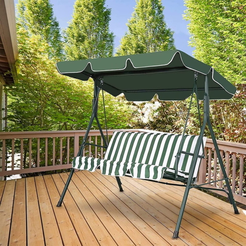 Dondolo 3 Posti Molti Cm 170X110X153H Verde