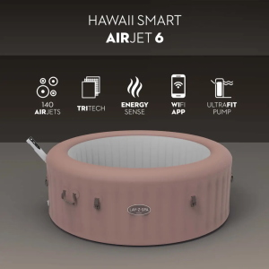 Idromassaggio gonfiabile Hawaii Lay-Z-Spa AirJet 4-6 persone