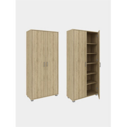 Mobile alto 2a multiuso 78x35x170 cm olmo