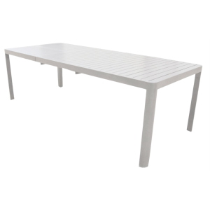 Tavolo alluminio Telex Cm 184 - 242X90X75H Bianco