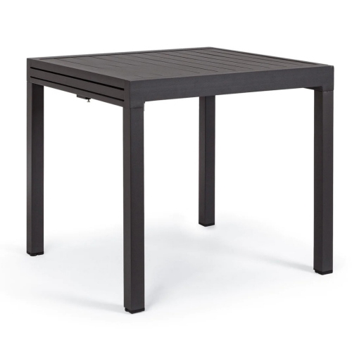 Tavolo alluminio Doppio Cm 83 - 166X80X75H Antracite