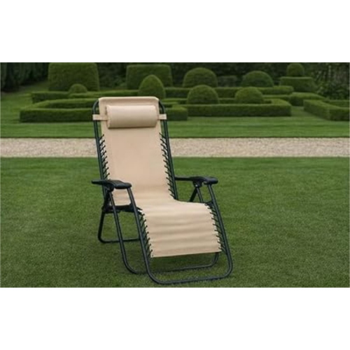 Sdraio Relax reclinabile Virtus Ecrù