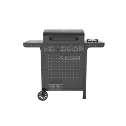 Barbecue a gas 3 fuochi hot 3 bruciatori con fornello