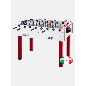 Calcio Balilla Bomber Bianco