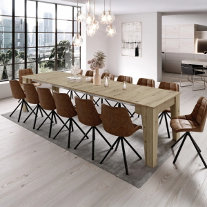 Tavolo consolle Spillow II Lega 90x306x75
