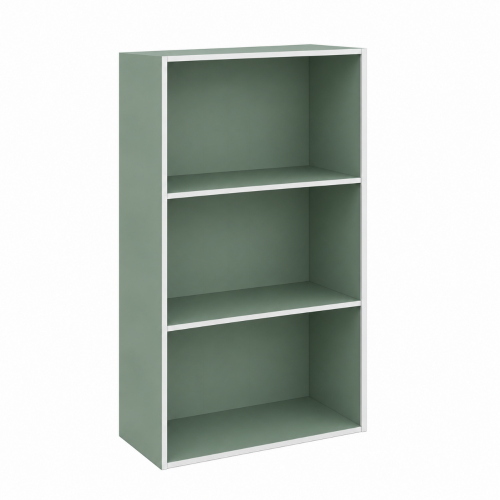 Libreria 3 ripiani L.50 P.22,8 H.95 cm Verde Salvia