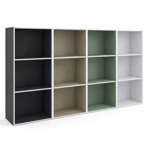 Libreria 3 ripiani L.50 P.22,8 H.95 cm 