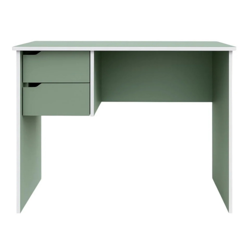Scrittoio 2 cassetti 90x50x73 cm Mod. 509 Verde Salvia
