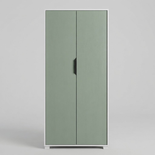 Mobile alto 2 Ante multiuso 78x36x170 cm Mod. 509 Verde Salvia