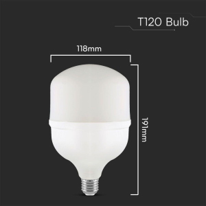 Lampadina 40w e27 t120 6500k   con adattatore e40