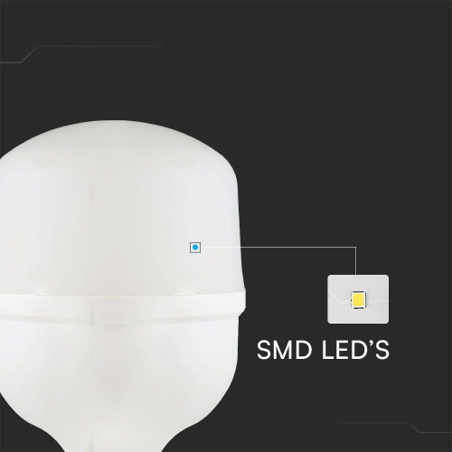 Lampadina 40w e27 t120 6500k   con adattatore e40