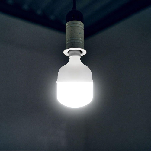 Lampadina 40w e27 t120 6500k   con adattatore e40