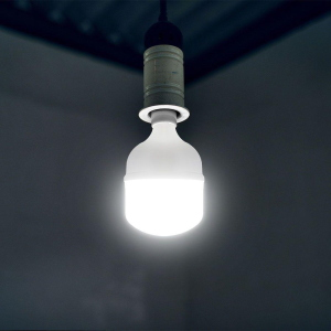 Lampadina 40w e27 t120 6500k   con adattatore e40