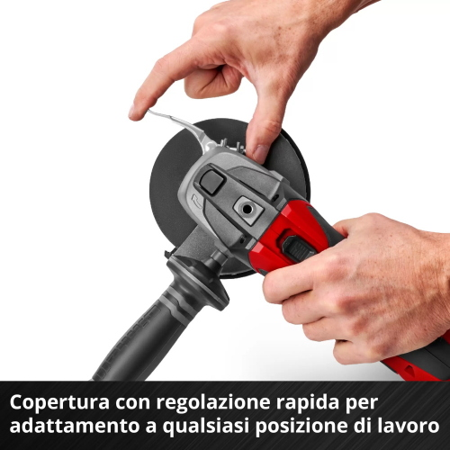 Smerigliatrice angolare a batteria TE-AG 18 Li - Solo