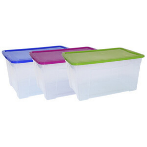 Contenitore space box c/coperchio 56x39,5xh29cm