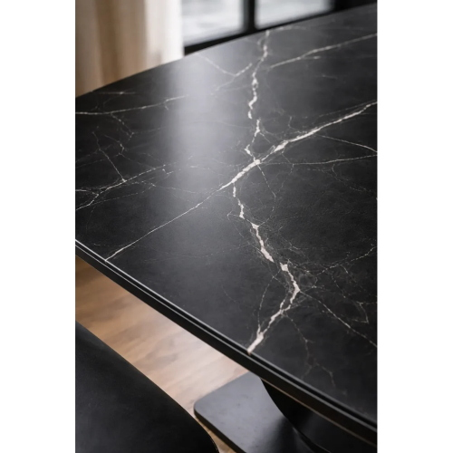 Tavolo Allungabile Angel in Ceramica Effetto Marmo Da 160 a 240 cm