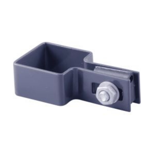 Anello semplice grigio 40x40 per recinzione grigia
