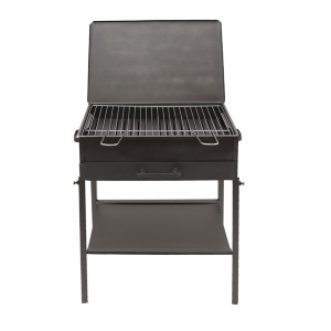Barbecue edera con coperchio 40x70x75h