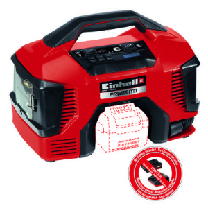 Compressore ibrido corrente/batteria PRESSITO - Solo PXC