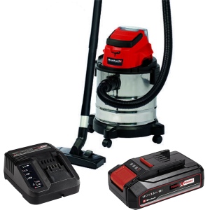 Bidone aspira solidi e liquidi a batteria TC-VC 18/20 Li + Starter Kit 2,5 Ah