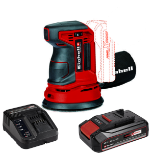 Levigatrice roto orbitale a batteria TE-RS 18 Li + Starter Kit 2,5 Ah