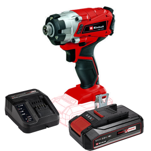 Avvitatore a impulsi a batteria TE-CI 18/1 Li + Starter Kit 2,5 Ah