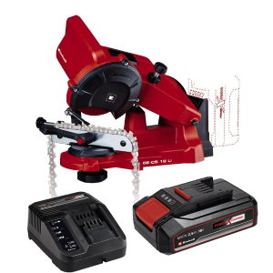 Affilacatene a batteria GE-CS 18 Li + Starter Kit 2,5 Ah