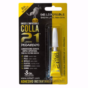 Colla 21 Gel Pegamento cianoacrilato 3gr