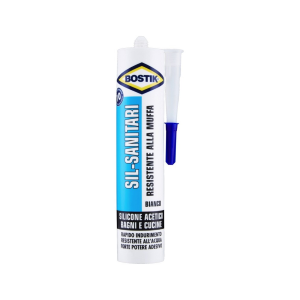 Bostik Silicone Sanitari Bianco 280 ml