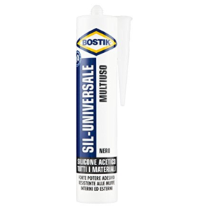 Bostik Cartuccia Silicone Universale Nero ml. 280