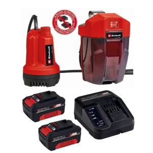 Pompa a immersione a batteria GE-SP 18 Li + Starter Kit 2x 3 Ah