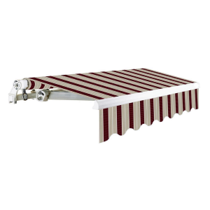 Tenda da Sole a Bracci con Barra/Quadra 3X2 MT Beige/Bordò