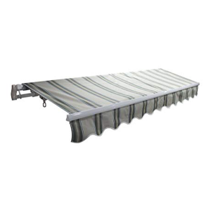 Tenda da Sole a Bracci con Barra/Quadra 3X2 MT Beige/Verde