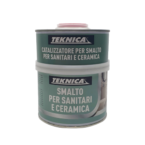 Smalto Bianco Bicomponente per sanitari e ceramica