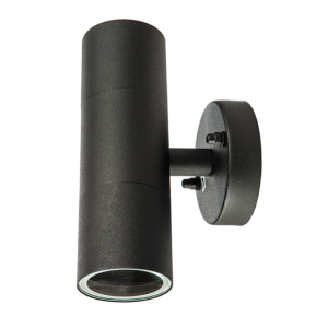 Applique Teti Nero GU10 2 Luci