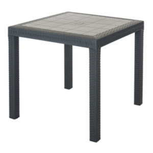 Tavolo Dallas cm 80X80X74H Antracite
