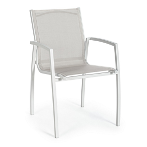 Sedia C-Br Hilla Bianco Cloud LD30
