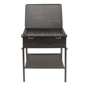 Barbecue edera con coperchio 40X60X72H