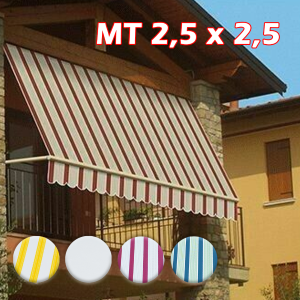 Tenda Da Sole A Caduta Mantovana 2,5x2,5 