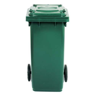 Bidone raccolta differenziata con ruote LT 120 Verde