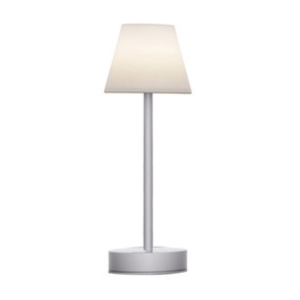 Lampada Da Tavolo Mod.Lola 30 Grigio Batteria Ricaricabile