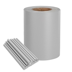 Fascia Frangivista PVC 19CM x 35MT Col. Grigio C.