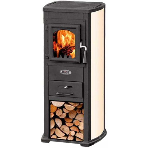 Stufa a Legna Karina Ekonomic Lux 5-7 kW Beige