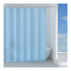 Tenda Doccia 180x200h Basic Azzurro