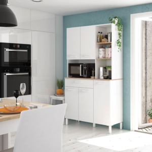 Armadio cucina 5A + 1C + 3P Bianco Canadian