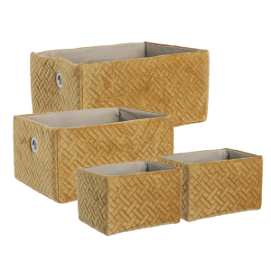 Set 4 Cesta Averill Ocra