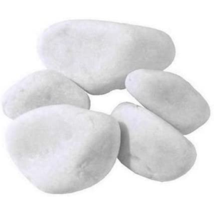Ciottoli BCO Carrara 40/60 Sacco 25Kg