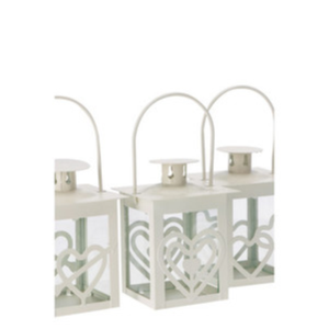 LANTERNA PORTACANDELA CM.7,5X7,5X12H COD.75372
