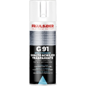 Smalto acrilico trasparente opaco G91 400 ml 